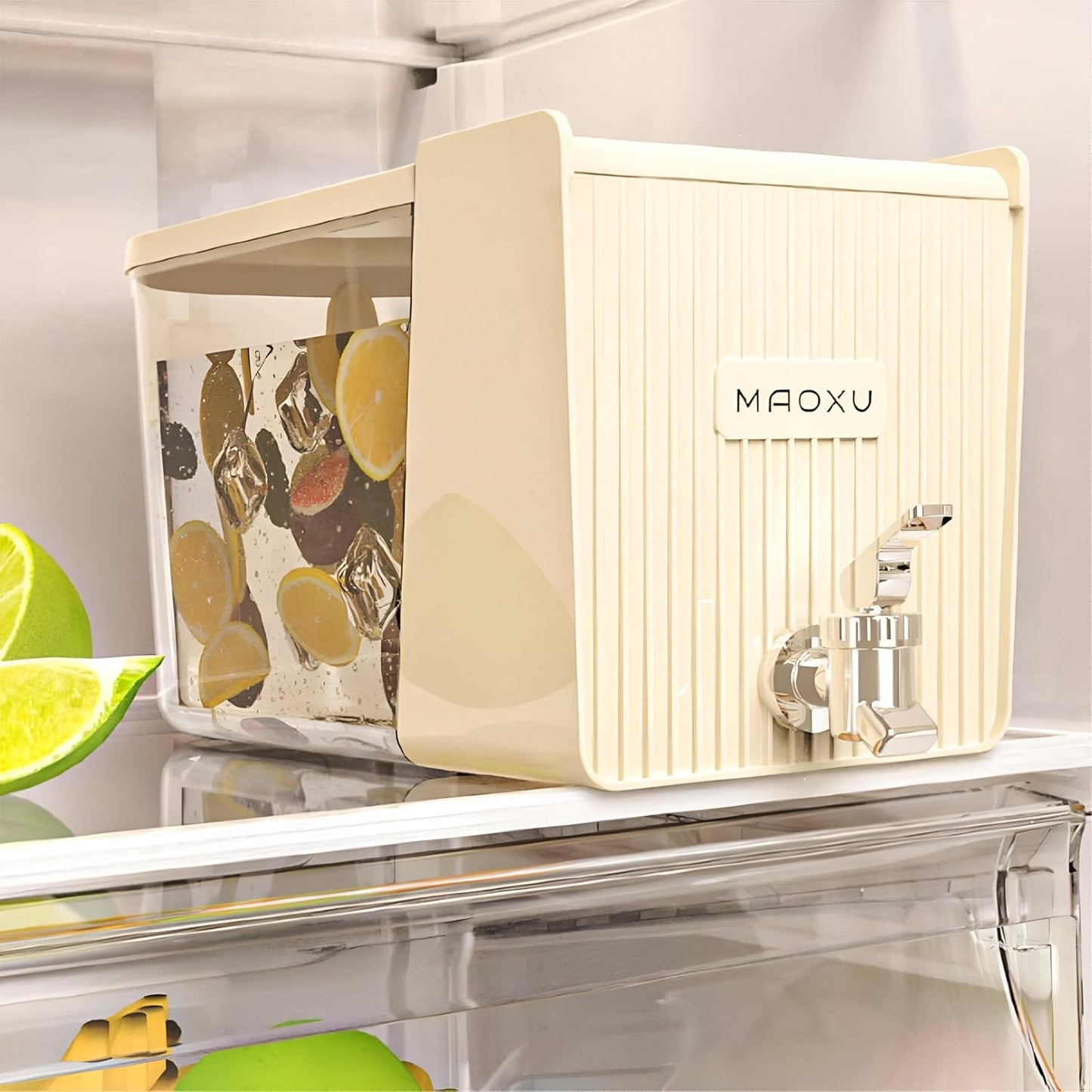 Beverage Dispenser with Faucet - Ideal for Refrigerators