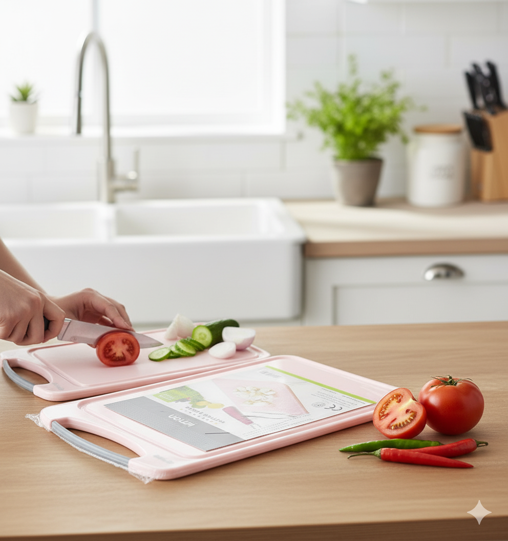 Essential Chopping Board With Handle By Limon