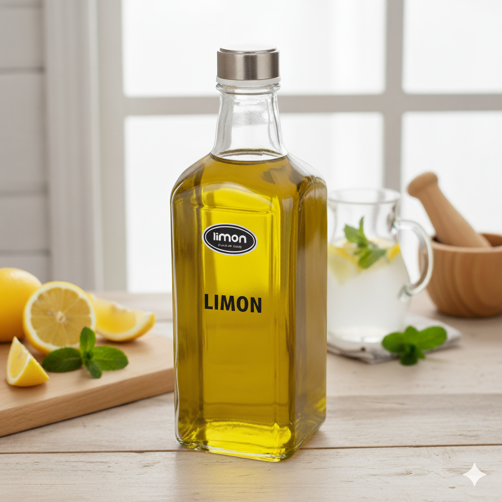 Aurora Glass Bottle 1000ml (70235) By Limon