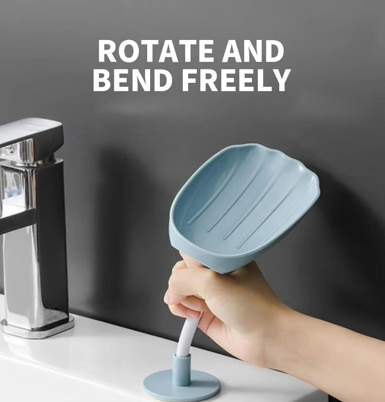 Wall-Mounted Shell Drain Soap Dish