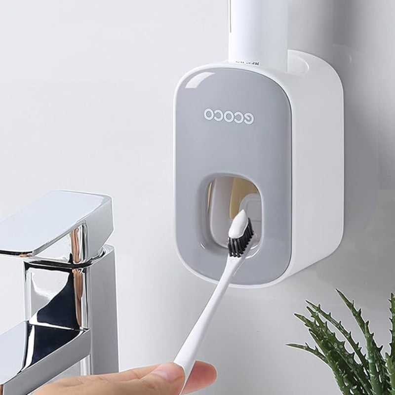ECOCO Hands-Free Wall-Mounted Toothpaste Dispenser