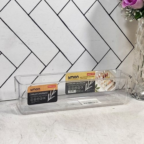 Clear Multi-Use Acrylic Drawer Organizer (2367) by Limon